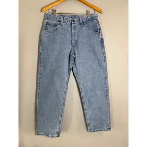 Wrangler Five Star Premium Relaxed Fit Mens Jeans 33x30 Light Wash 1097601SB NEW